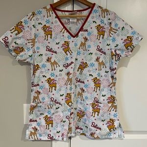NWOT Rudolph Scrubs